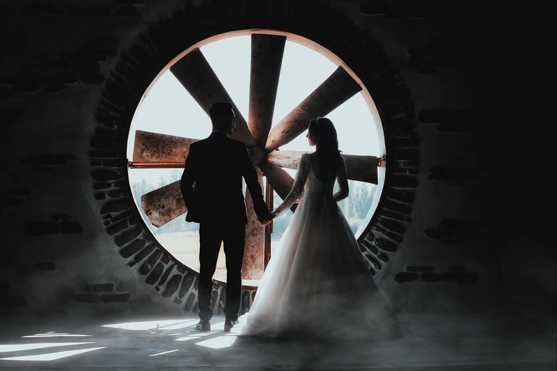 Groom in Classic Tuxedo